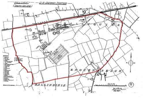 map of killeagh site